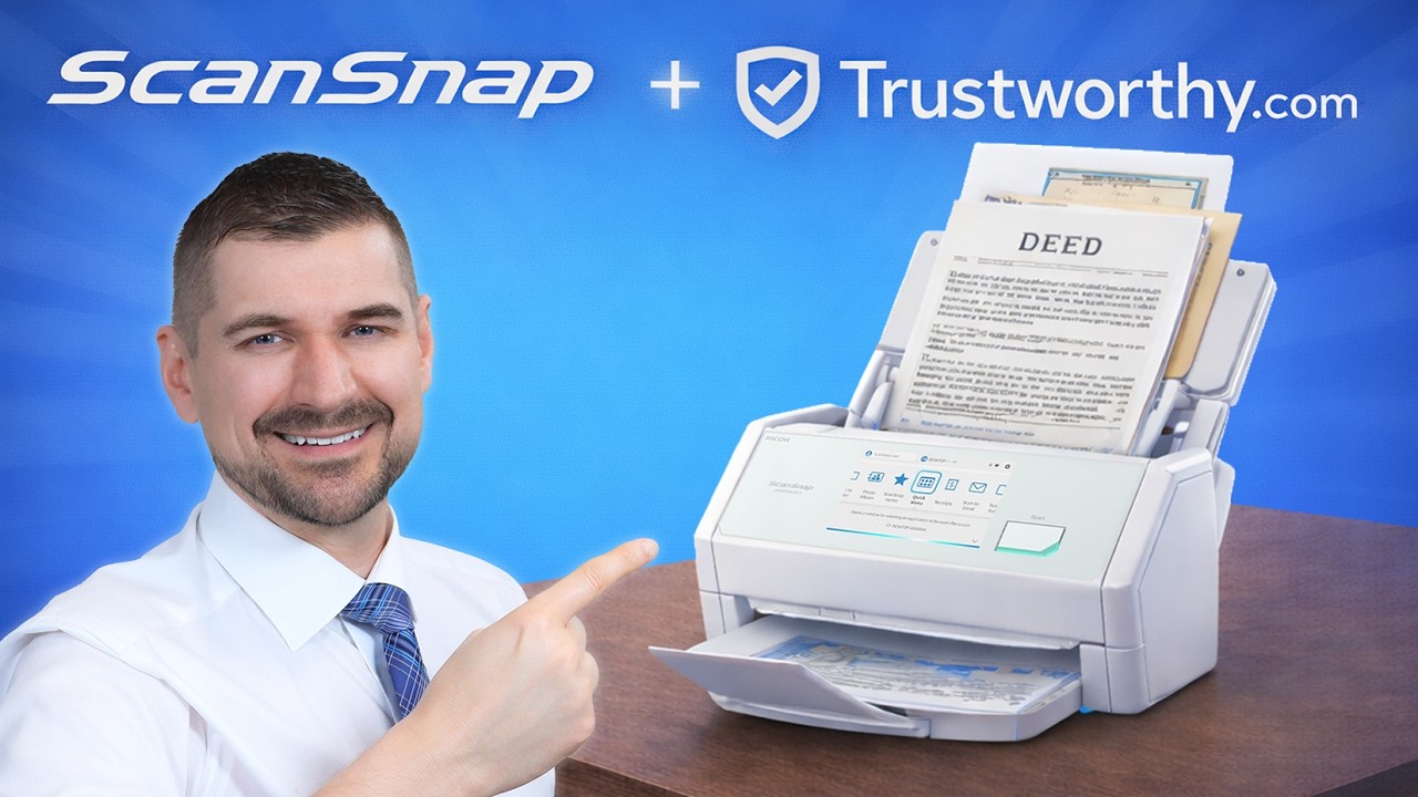 ScanSnap and Trustworthy